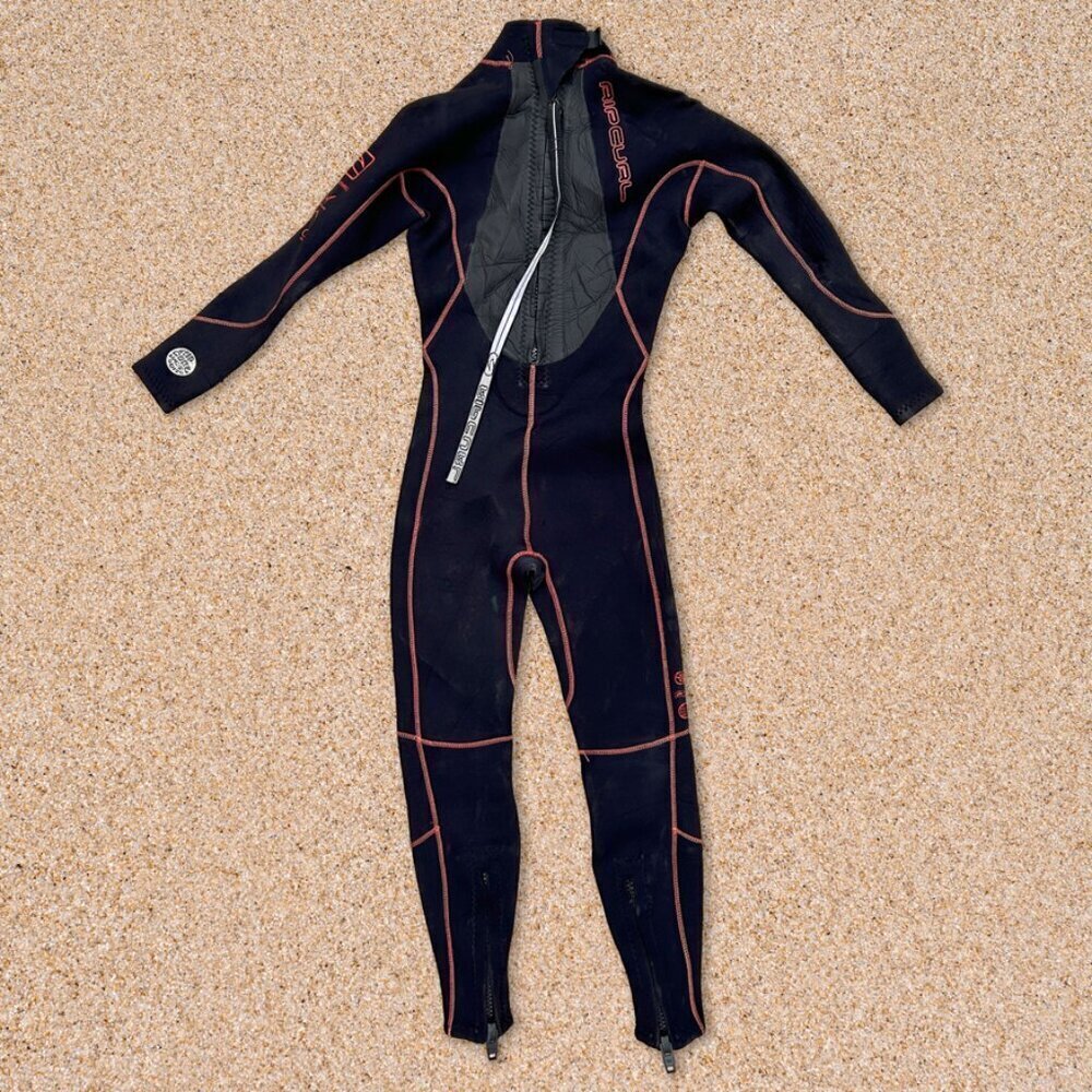 RIP CURL Junior Size 12 Wetsuit 3:2mm Back Zip Classic Elastomax - Picture 2 of 8